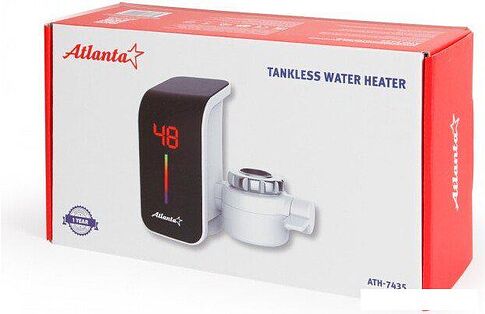 Проточный электрический водонагреватель на кран Atlanta ATH-7435