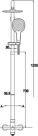 Душевая система Kaiser 36182