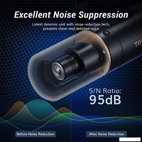 Проводной микрофон Tonor TD510