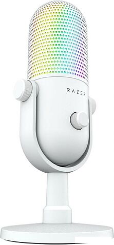 Проводной микрофон Razer Seiren V3 Chroma Mercury White