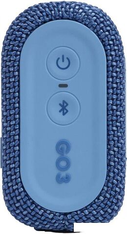 Беспроводная колонка JBL Go 3 Eco (синий)