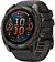 Умные часы Garmin Fenix 8 Sapphire 51мм (угольно-серый DLC, пепельно-черный силиконовый ремешок)