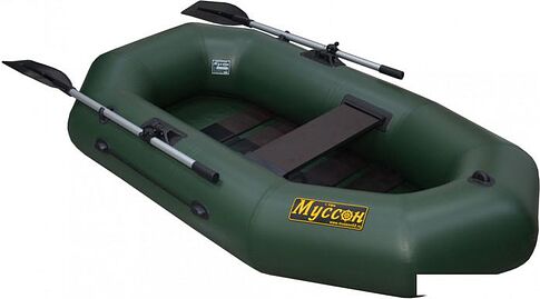 Гребная лодка Муссон R-220 PC (зеленый)