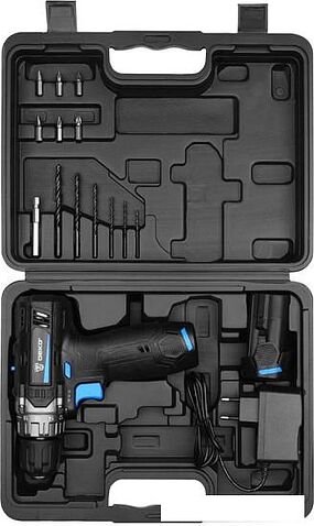 Дрель-шуруповерт Deko DKCD12V PRO 083-1007 (с 2-мя АКБ, кейс)