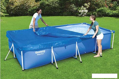 Аксессуары для бассейнов Bestway Тент 410x226 см для бассейна 400х211 см 58107