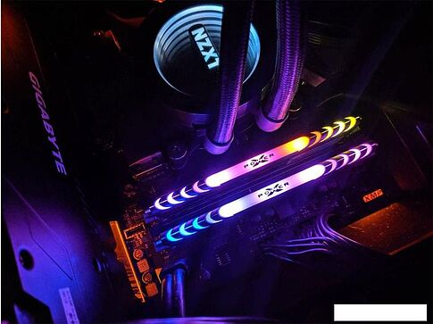 Оперативная память Silicon-Power XPower Turbine RGB 8GB DDR4 PC4-28800 SP008GXLZU360BSB