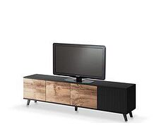 Тумба Halmar Random RTV-3 200 (дуб вотан/черный) Тумба Halmar Random RTV-3 200 (дуб вотан/черный)