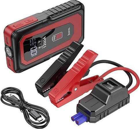 Портативное пусковое устройство Hoco QS3 (черный)