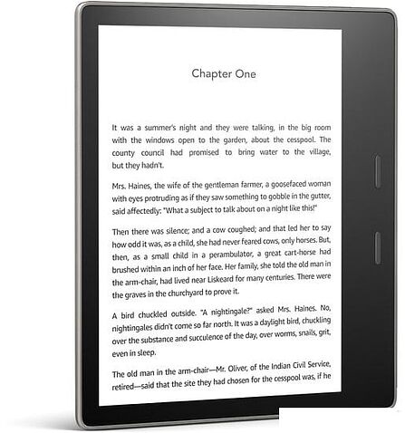 Электронная книга Amazon Kindle Oasis 2019 8GB (серый)