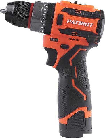 Ударная дрель-шуруповерт Patriot BR 467h 180201468 (с 2-мя АКБ, кейс)