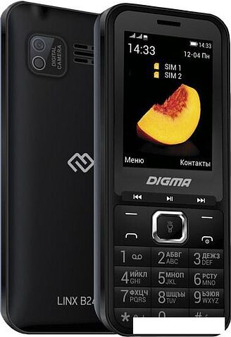 Мобильный телефон Digma Linx B241 (черный)