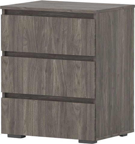 Комод Кортекс-мебель Бари 60 3ш (орех элия/орех элия/дуб сонома)