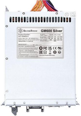 Блок питания SilverStone GM600 Cybenetics Silver SST-GM600-S