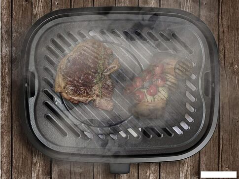 Портативный газовый гриль Sahara Mini BBQ (серебристый)