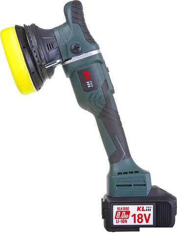 Полировальная машина KLPRO KLPS18B-80 (с 2-мя АКБ, сумка)