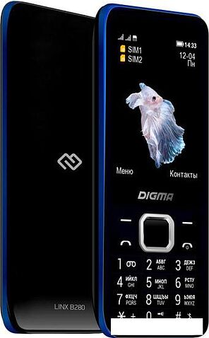 Мобильный телефон Digma Linx B280 (черный)
