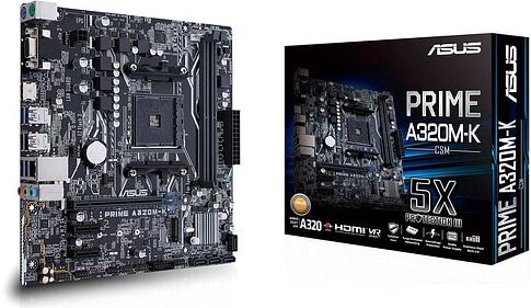Материнская плата ASUS Prime A320M-K/CSM