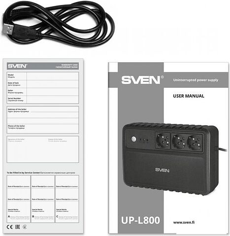 Источник бесперебойного питания SVEN UP-L800