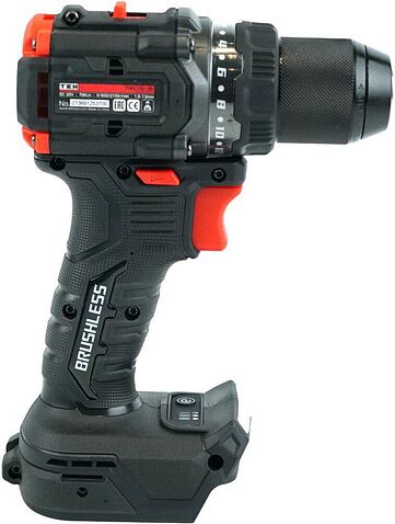 Дрель-шуруповерт TEH TDBL720-2B (с 2-мя АКБ, кейс)