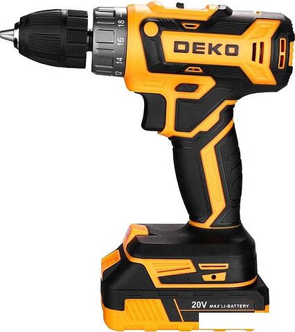 Дрель-шуруповерт Deko DKCD20FU-Li 063-4149 (с 1-им АКБ)