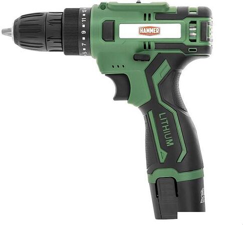 Дрель-шуруповерт Hammer ACD12/2C (с 2-мя АКБ, кейс)