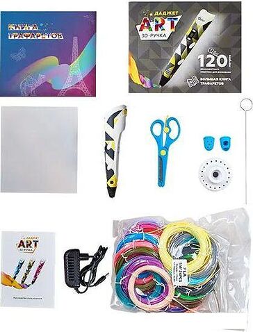 3D-ручка Даджет 3Dali Plus (серо-желтый)