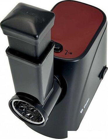 Мясорубка Delta DL-6106M (черный/красный)