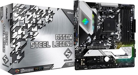 Материнская плата ASRock B550M Steel Legend
