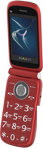 Мобильный телефон Maxvi E6 (красный)