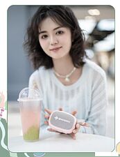 Беспроводная колонка Snowsky Anywhere (розовый)