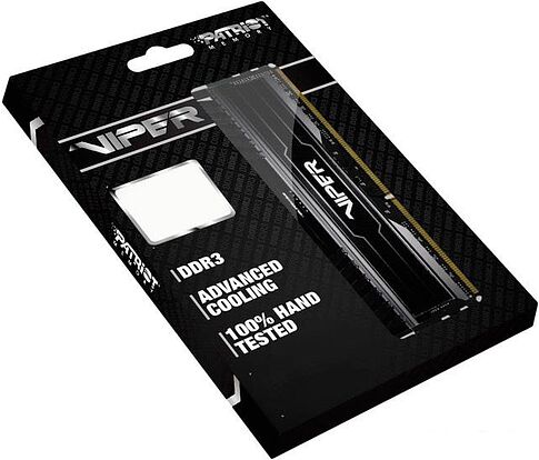 Оперативная память Patriot Viper 3 Black Mamba 8GB DDR3 PC3-12800 (PV38G160C0)