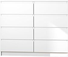 Комод ДСВ Мори МК 1200.8 (белый)