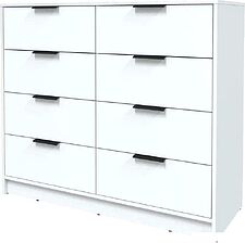 Комод Интерлиния Концепт КТ-К117 (белый платинум/белый платинум)