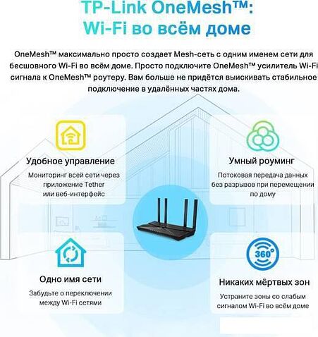 Wi-Fi роутер TP-Link Archer AX1500