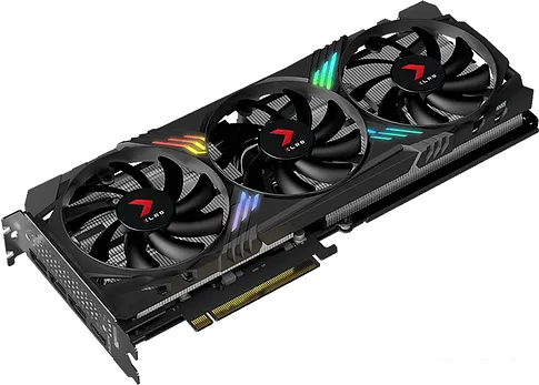 Видеокарта PNY GeForce RTX 4060 Ti 8GB XLR8 Gaming Verto Epic-X RGB Triple Fan VCG4060T8TFXXPB1