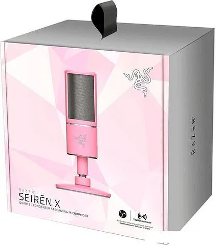 Микрофон Razer Seiren X (розовый)
