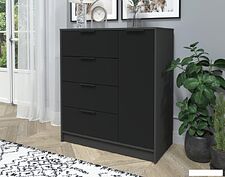 Тумба Интерлиния Концепт КТ-Т90 (черный/антрацит)