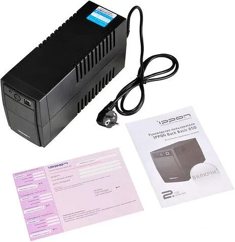 Источник бесперебойного питания IPPON Back Basic 650