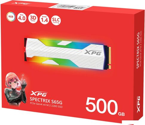 SSD ADATA XPG Spectrix S65G 500GB SSPECTRIXS65G-500G-CI