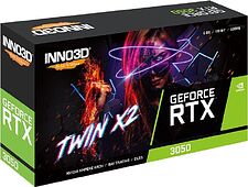 Видеокарта Inno3D GeForce RTX 3050 Twin X2 16GB N30502-06D6-1711VA60 Видеокарта Inno3D GeForce RTX 3050 Twin X2 16GB N30502-06D6-1711VA60