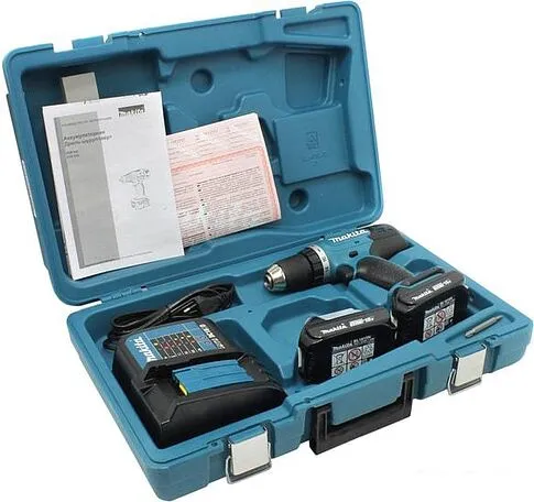 Дрель-шуруповерт Makita DDF453SYX4 (с 2-мя АКБ)