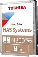 Жесткий диск Toshiba N300 Pro 8TB HDWG780AZSTB