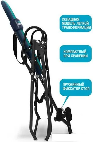 Инверсионный стол Start Line Fitness Vortex SLFIT03-SB (синий/бирюзовый)