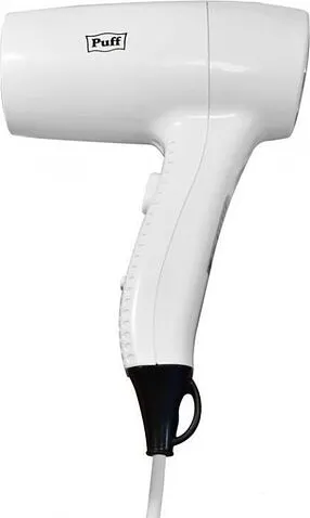 Сушилка для волос Puff 1202B (белый, с доп. розеткой)