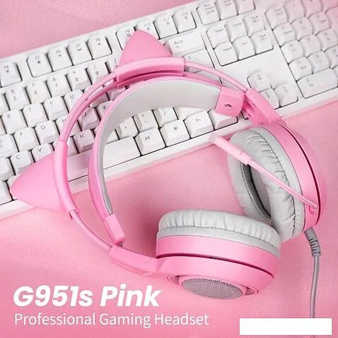 Наушники Somic G951S (розовый)