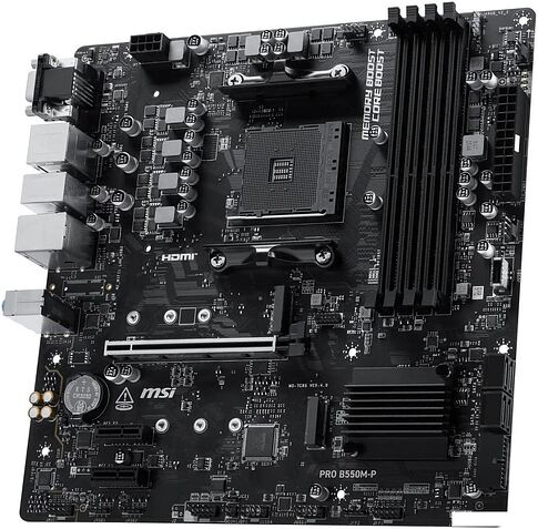 Материнская плата MSI Pro B550M-P