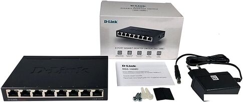 Неуправляемый коммутатор D-Link DGS-1008D/R1A