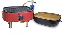 Портативный газовый гриль Sahara Mini BBQ (серебристый) Портативный газовый гриль Sahara Mini BBQ (серебристый)