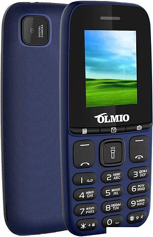 Телефон Olmio A15 (синий)