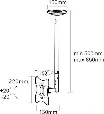 Кронштейн Arm Media LCD-1000